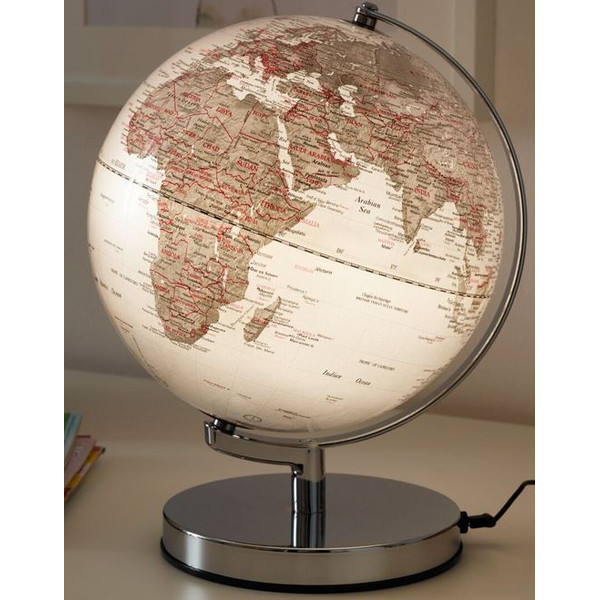 Globe emform Terra Silver Light 25cm