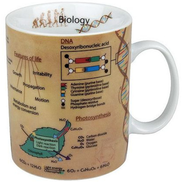 Tasse Könitz Mugs of Knowledge Biology