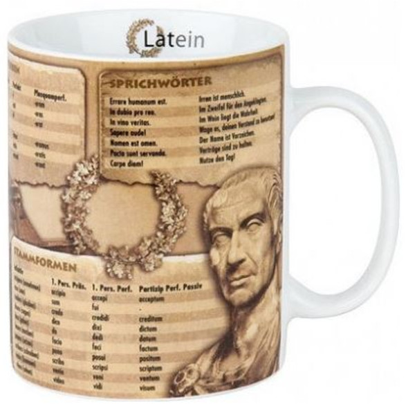 Tasse Könitz Wissensbecher Latein