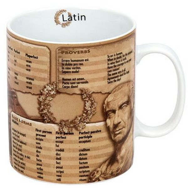 Könitz Tasse Mugs of Knowledge Latin