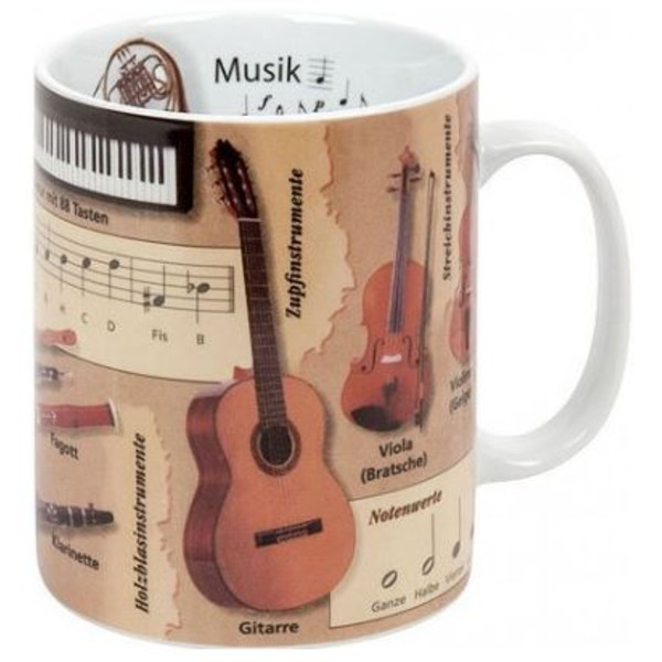 Könitz Tasse Wissensbecher Musik