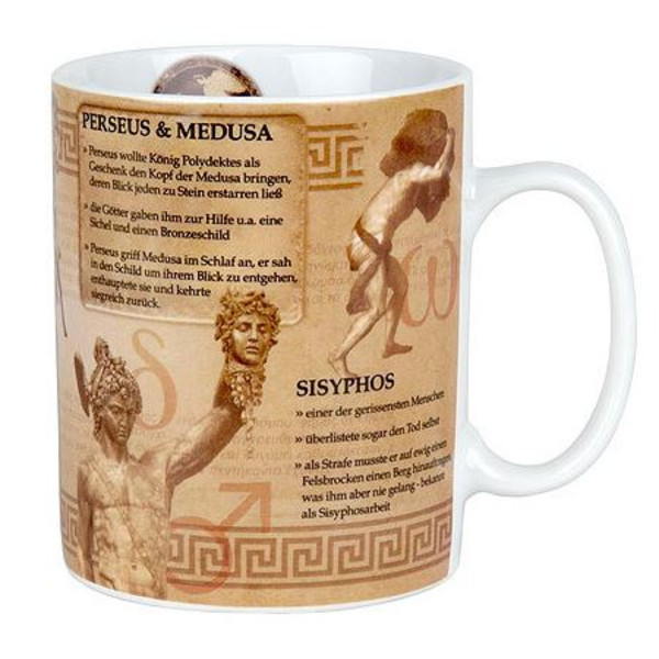 Könitz Tasse Wissensbecher Mythologie