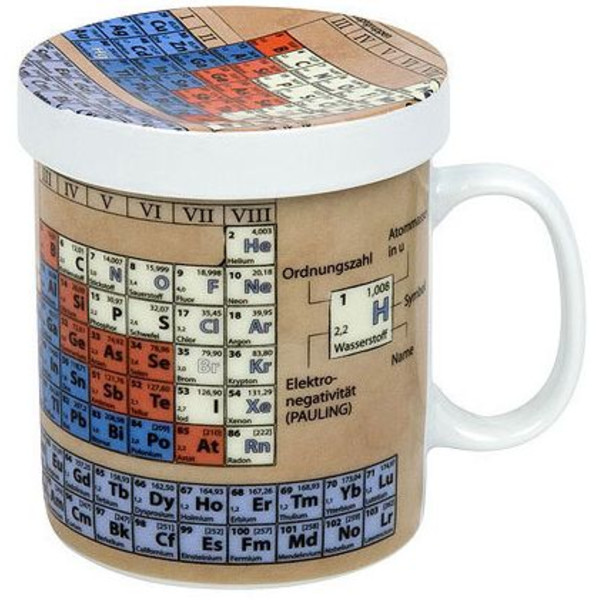 Tasse Könitz Wissensbecher für Teetrinker Chemie