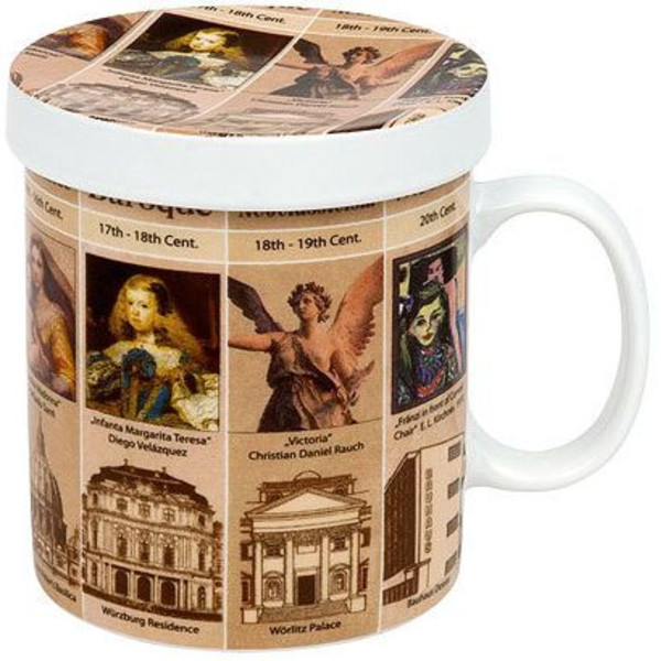 Tasse Könitz Mugs of Knowledge for Tea Drinkers History of Art