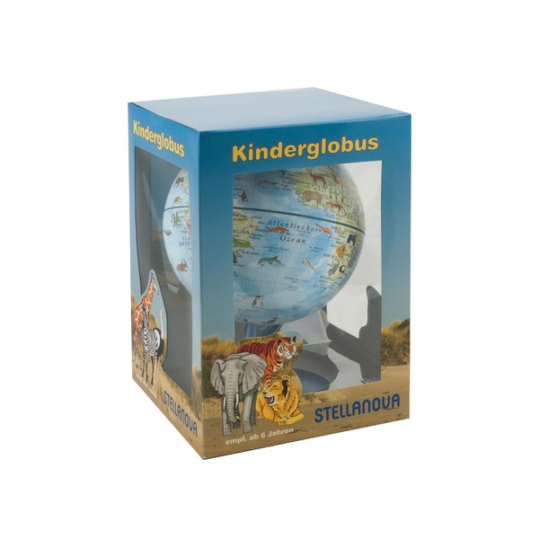 Stellanova Kinderglobus mit Tierlexikon 881518