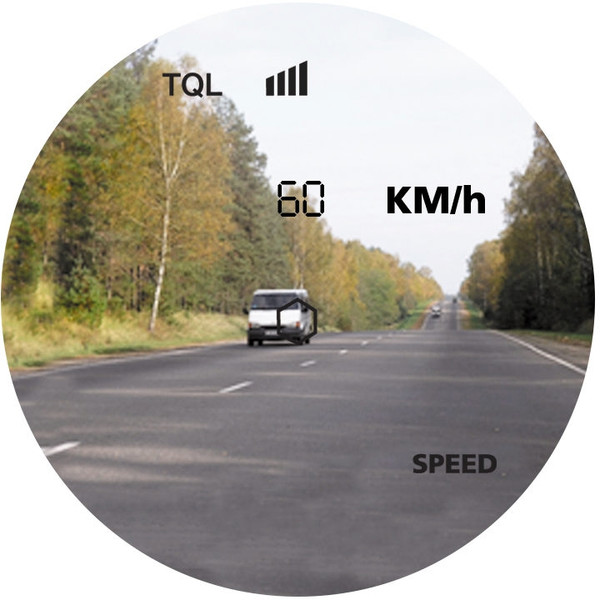 Bresser Entfernungsmesser Entfernungs- und Geschwindigkeitsmesser 6x25 LV