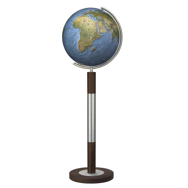Globe sur pied Columbus Duorama Stainless Steel/ Wenge 40cm