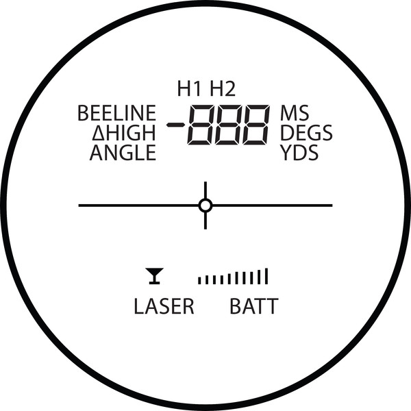 Télémètre HAWKE RF 600 Professional