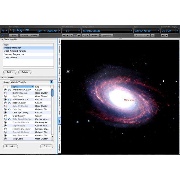 Logiciel Starry Night Pro Plus