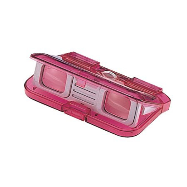 Vixen Opernglas 3x28, pink, translucent