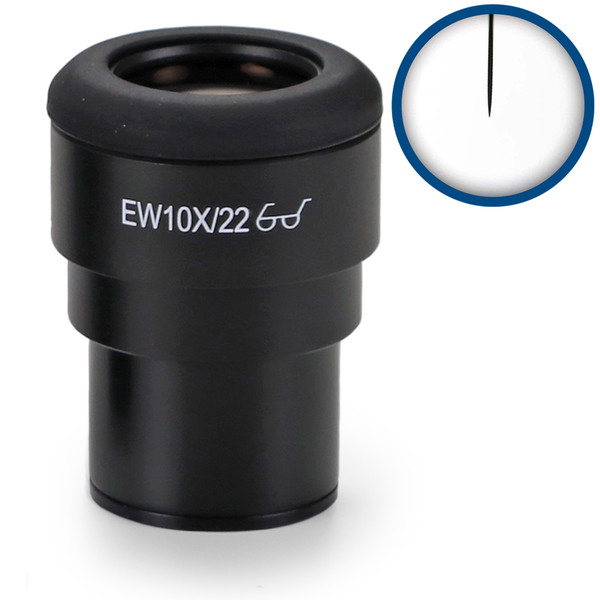 Oculaire de mesure Euromex IS.6210-P, WF 10x/22, pointer, Ø 30 mm (iScope)
