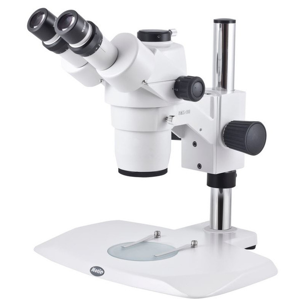 Microscope stéréo zoom Motic SMZ-168-TP, trino, 7,5x - 50x