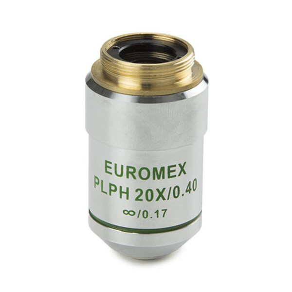 Objectif Euromex AE.3128, 20x/0.40, w.d. 1,5 mm, PLPH IOS infinity, plan, phase (Oxion)