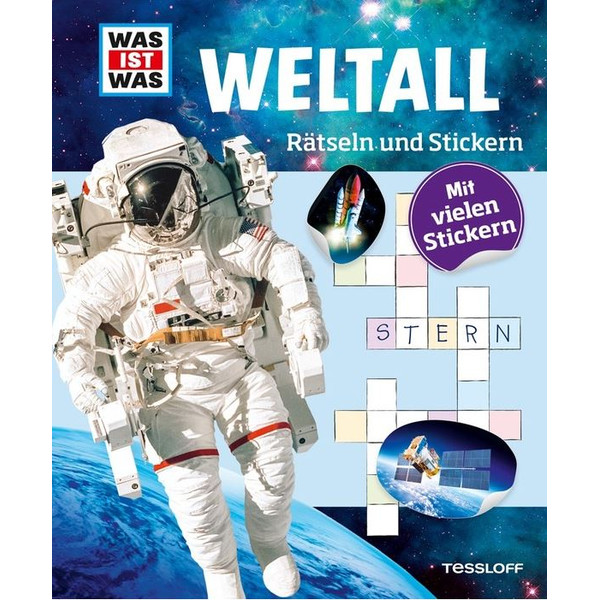 Tessloff-Verlag WAS IST WAS Rätseln und Stickern Weltall