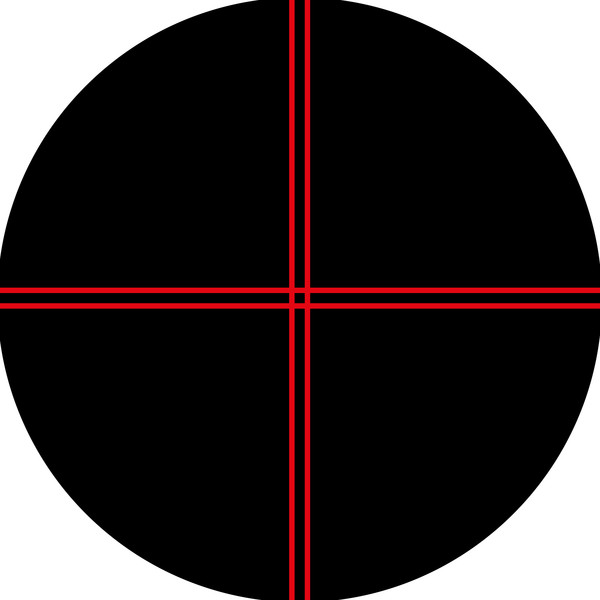 Bresser Beleuchtetes Fadenkreuzokular 12mm 1,25"