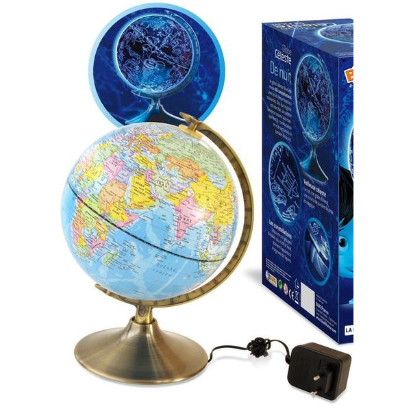 Buki Globe Jour et Nuit Allemand 21cm