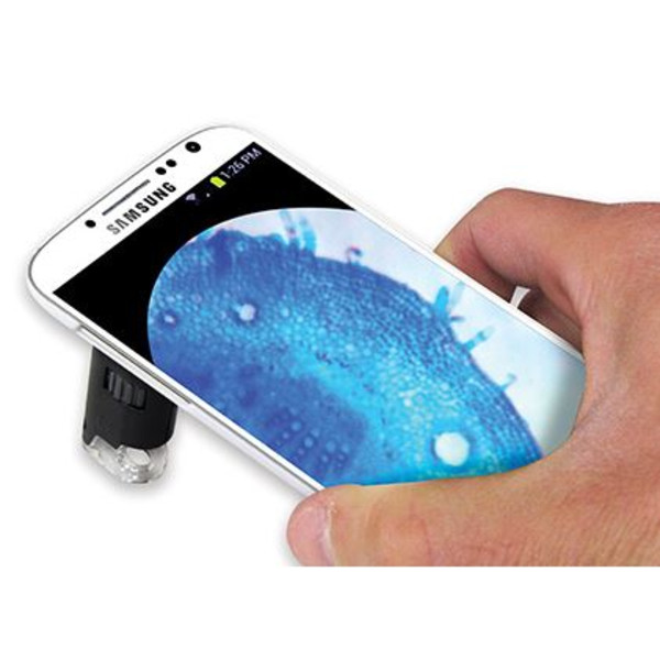 Carson Microscope Smartphone MM-240, avec adaptateur Galaxy S4