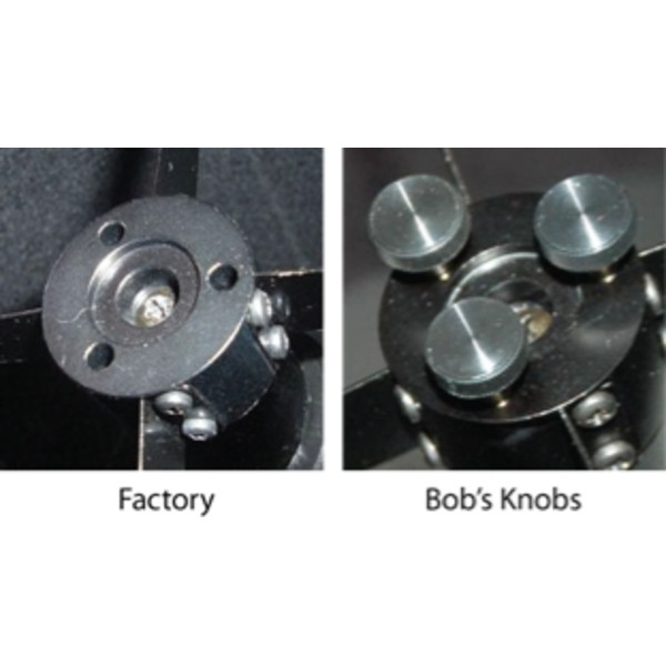 Bobs Knobs Rändelschrauben für Sekundärspiegel von Skywatcher Newton bis 12"