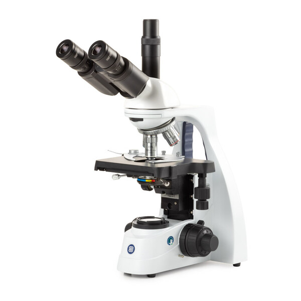 Microscope Euromex BS.1153-EPLi, trino, e-plan, infinity, 40x-1000x, 10x/20, Akku, LED, 3W
