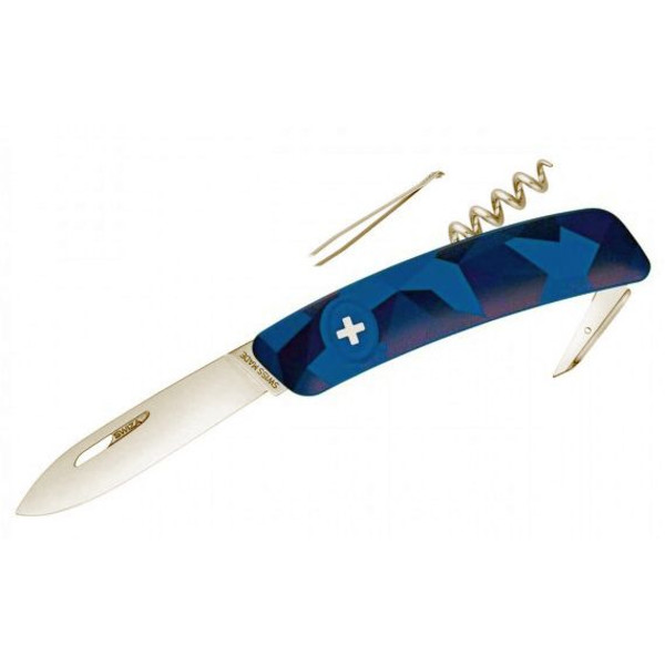 SWIZA Schweizer Taschenmesser C01 LIVOR Camo Urban Blue