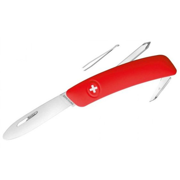 Couteaux SWIZA Couteau de poche suisse pour enfant J02 rouge