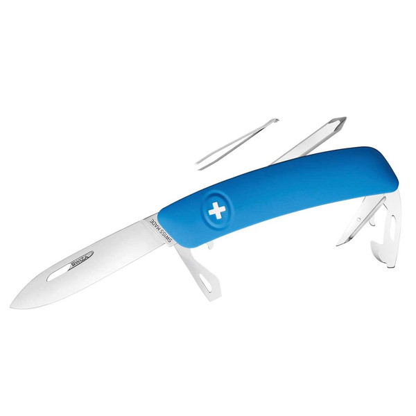 Couteaux SWIZA Couteau de poche suisse D04 bleu