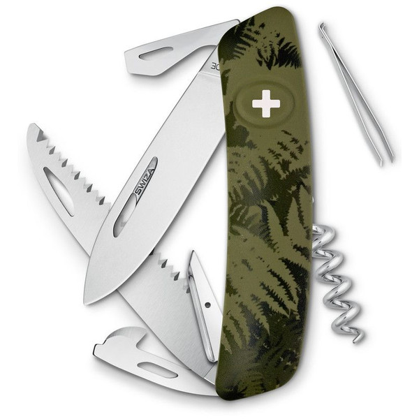 SWIZA Schweizer Taschenmesser C05 SILVA Camo Farn khaki