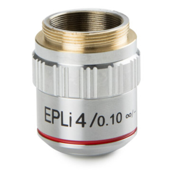 Euromex Objektiv BS.8204, E-plan EPLi 4x/0.10 IOS (infinity corrected), w.d. 18.9 mm (bScope)