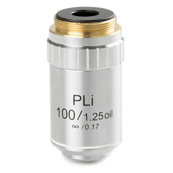 Euromex Objektiv BS.8400, Plan PLi S100x/1.25 oil immersion IOS (infinity corrected), w.d. 0.36 mm (bScope)