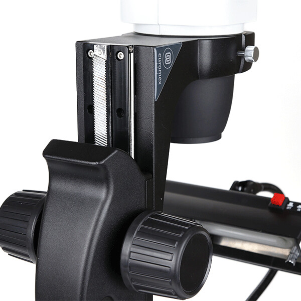 Euromex Zoom-Stereomikroskop NZ.1703-GEMF, NexiusZoom GEM, 6.5x to 55x, 30W 6V, 7W fluorescent, trino