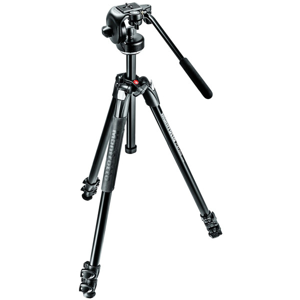 Trépied en aluminium Manfrotto MK290XTA3-2W avec inclinaison à 2 voies