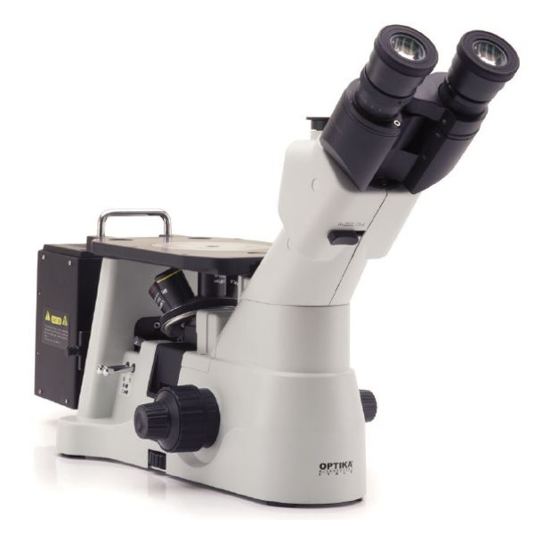 Microscope inversé Optika Mikroskop IM-3MET-US, trino, invers, IOS LWD U-PLAN MET, 50x-500x, US