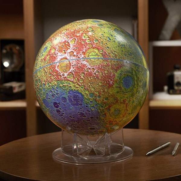 Globe Sky-Publishing Lune topographique 30 cm