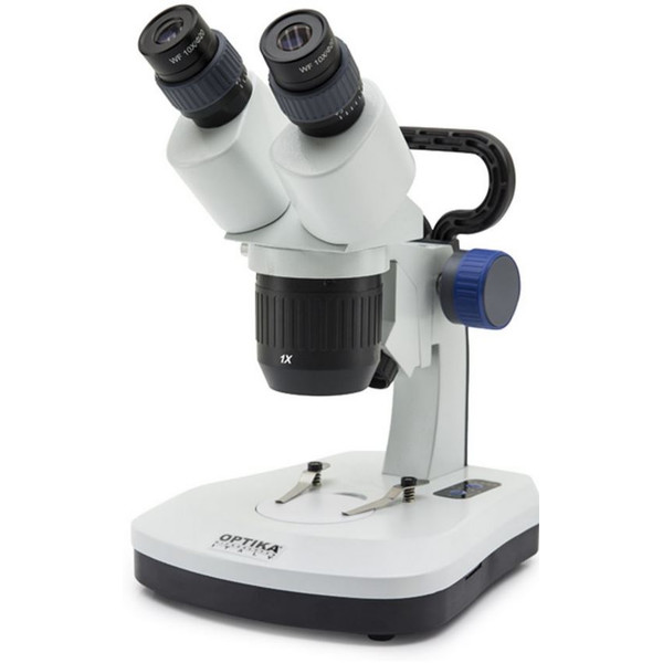 Microscope stéréoscopique Optika SFX-34 10x, 30x, sur statif fixe,
