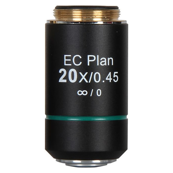 Objectif Motic EC PL, CCIS, plan, achro, NGC  20x/0.45 w.d. 1mm (BA-310 Elite)