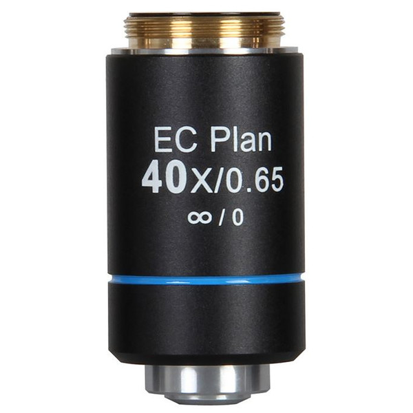 Motic Objectif EC PL, CCIS, plan, achro,  NGC 40x/0,65, S, distance de travail 5mm (BA-310 Elite)