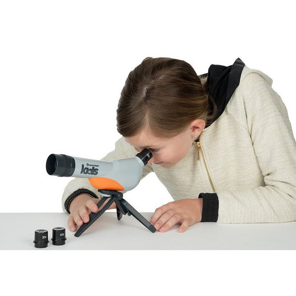 Celestron Spektiv 30mm mit Tischstativ für Kinder