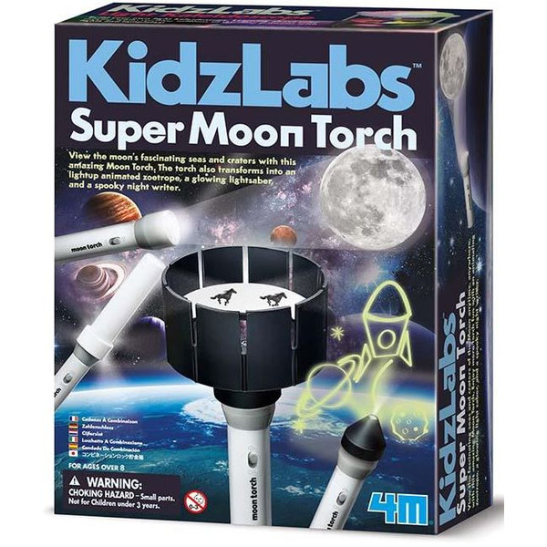 HCM Kinzel Lampe de poche Super Moon KidzLabs