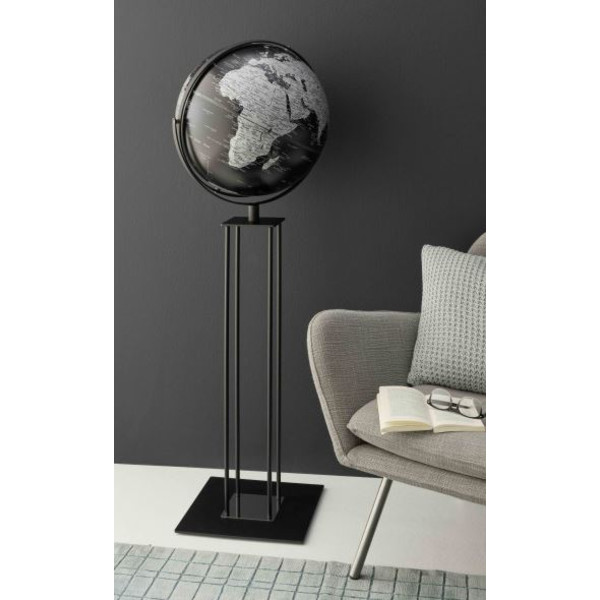 Globe sur pied emform Worldtrophy Matt Black 42,5cm