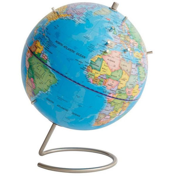 TROIKA emform globe Magnet Political compris 10 aimants 23cm