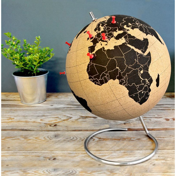 Mini-globe suck UK Cork globe 15cm for pinning