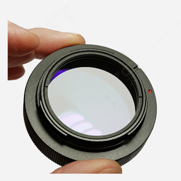 ASToptics Bague T-M48 EOS avec filtre clair intégré