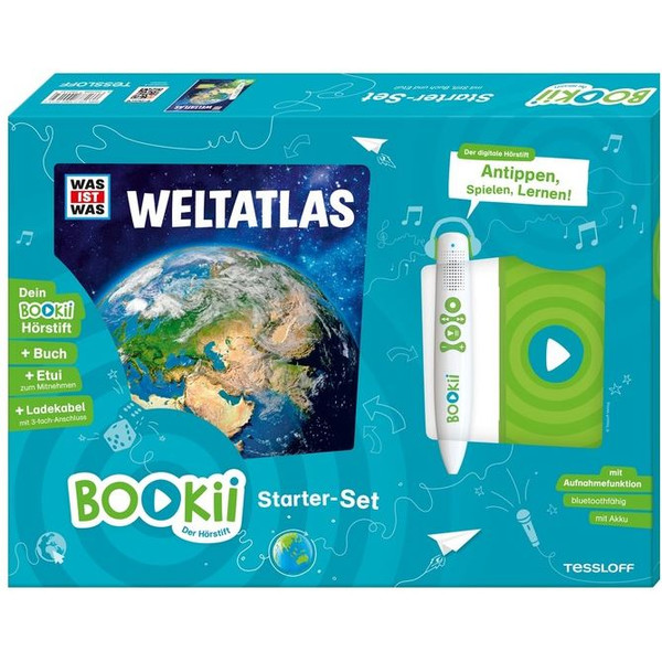 Tessloff-Verlag BOOKii WAS IST WAS Starter-Set Atlas mondial