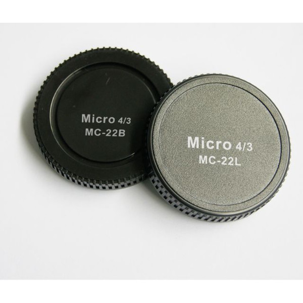 Capuchons Pixel Lens Rear Cap MC-22B + Body Cap MC-22L pour Micro Four Thirds