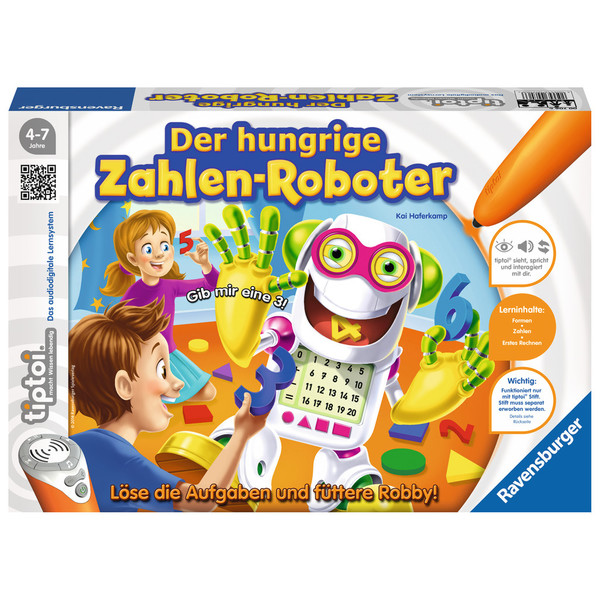 tiptoi Spiel Der hungrige Zahlen-Roboter