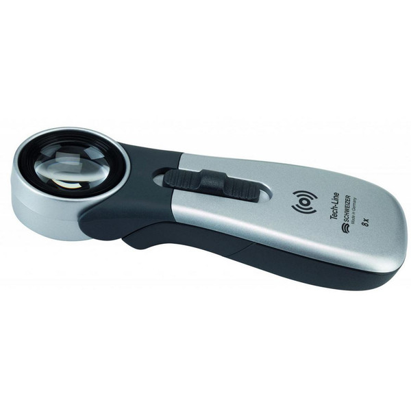 Loupe Schweizer Tech-Line Induction, 6500K, 2x, 4x,  Ø70, Ø20mm, bifocal