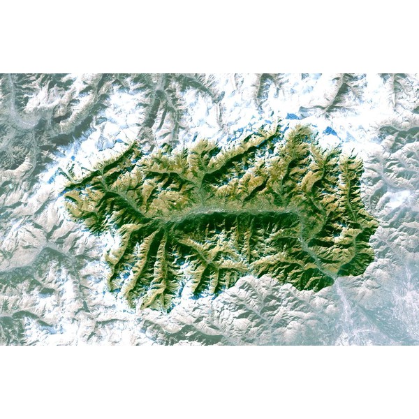 Planet Observer Regional-Karte Region Valle D' Aosta