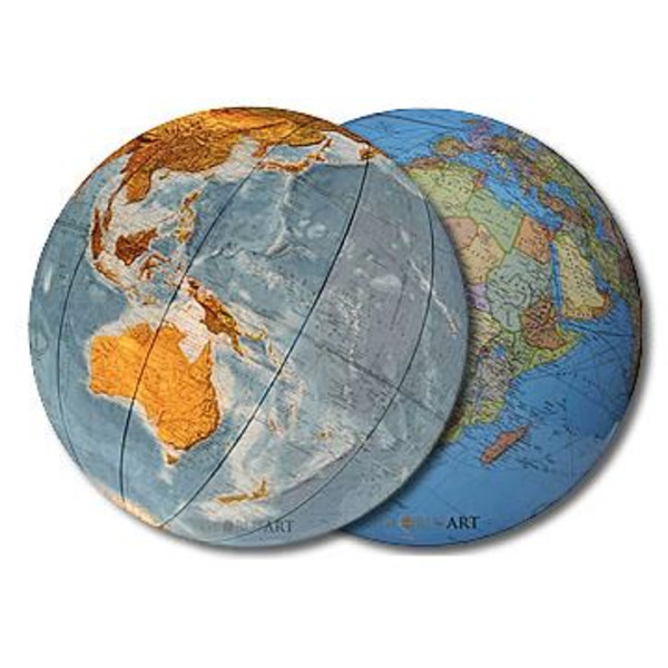 Globe Columbus Duo 30cm OID Edelstahl matt