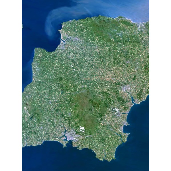 Planet Observer Regional-Karte Region Devon