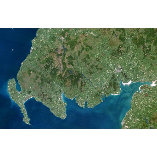 Planet Observer Regional-Karte Region Dumfries & Galloway